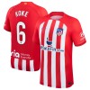 Camiseta de fútbol Atlético Madrid Koke 6 Primera Equipación 23-24 - Hombre